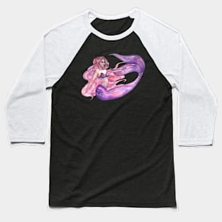 Mystical Mermaid fantasy world colorful Baseball T-Shirt